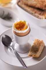 Soft boiled egg