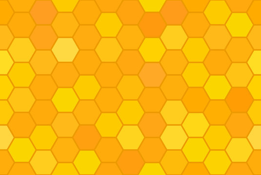 Abstract honeycomb seamless pattern © Mara Fribus