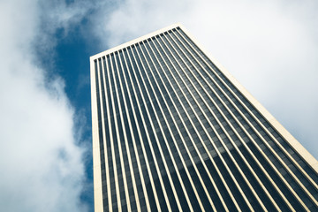 Fototapeta na wymiar Solitary skyscraper