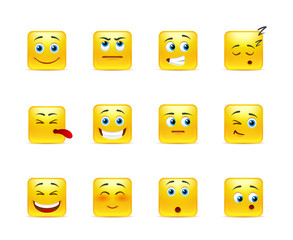Smileys with emotions