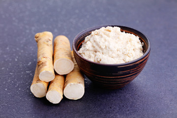 Fototapeta na wymiar horseradish