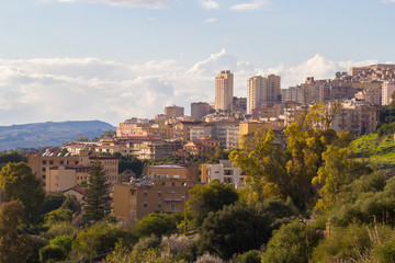 Fototapeta na wymiar Agrigento town