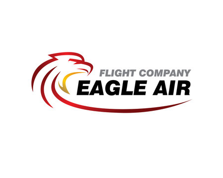 eagle head as flight airways logo