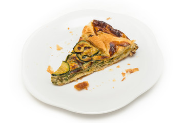Tortino salato con zucchine