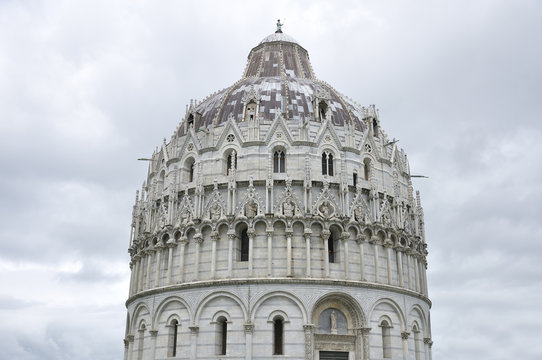 The Pisa Baptistry of St. John,  Pisa, Italy