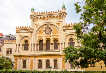 Fototapeta na wymiar Spanish Synagogue of Prague, in Czech Republic