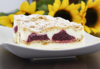 Frucht-Obers-Schnitten