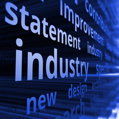 Obraz premium Industry concept