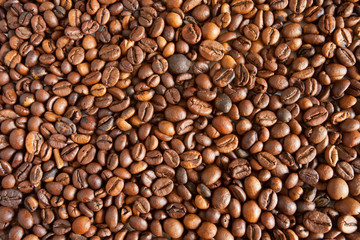 coffee roasted beans  texture