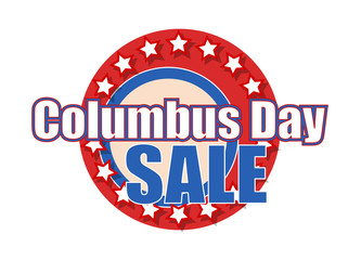 Columbus Day Sale Graphic Banner