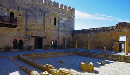 Alcazar Keep patio of Cisterns. Carmona - Seville Spain