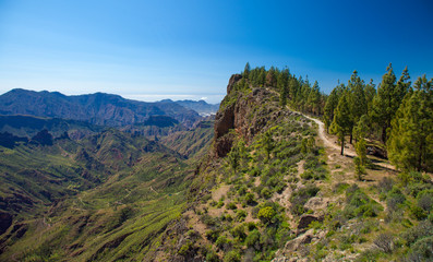Caldera de Tejeda in winter