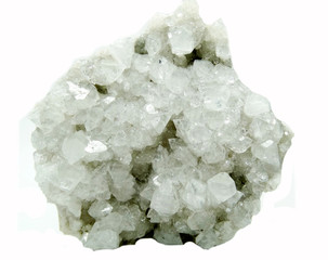 apophyllite geode geological crystals