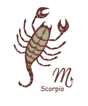 Decorative scorpio