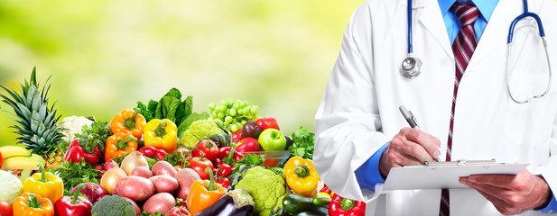 Diet and health care.