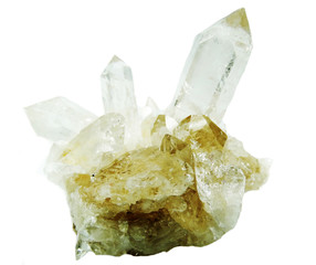 rock crystal quartz geode geological crystals