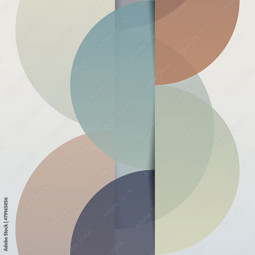 Canvas Prints abstract geometric background