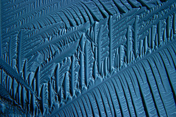abstract blue background cold ice texture with cracks
