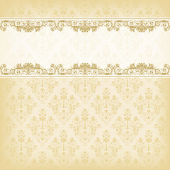 vector vintage floral  background