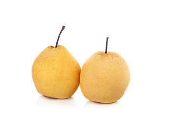 pear on white background