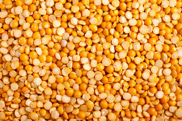 Background from peas