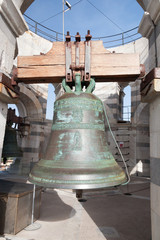 Obraz premium Bell at the top of Pisa Tower