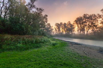 Beautiful mystical landscape