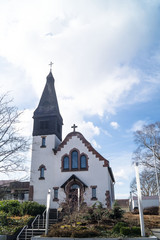 Fototapeta na wymiar Kirche in Lebach