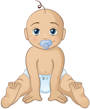 freches kleines Baby