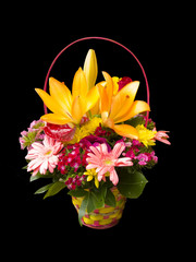 Flowers basket