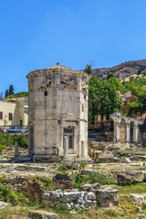 Fototapeta na wymiar Tower of the Winds, Athens