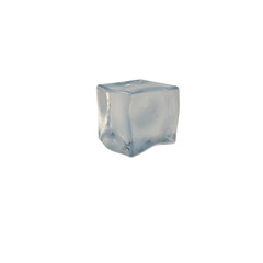 Ice Cube isolated on white background