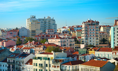 Fototapeta na wymiar Lisbon real estate, Portugal