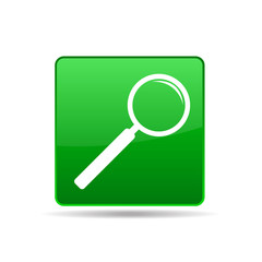 vector magnifying glass icon