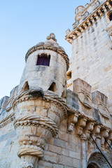 Fototapeta na wymiar Belem Tower or the Tower of St Vincent in Lisbon