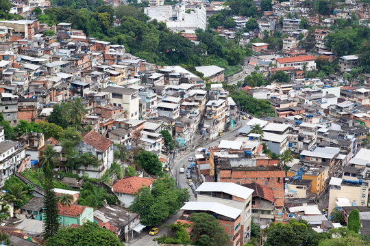 Favela In Rio De Janeiro