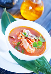 fresh asian soup