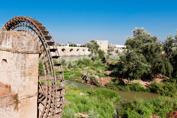 Old windmill in Cordoba, Spain
