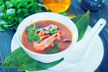fresh asian soup