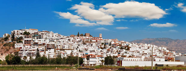 Obraz premium Costa Tropical, city Salobrena, province of Granada, Spain