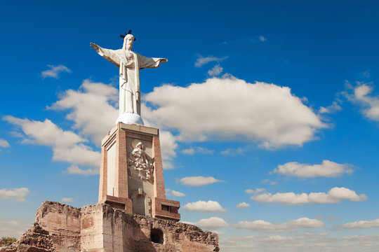 Monteagudo, Statue of Jesus near Murcia, Spain