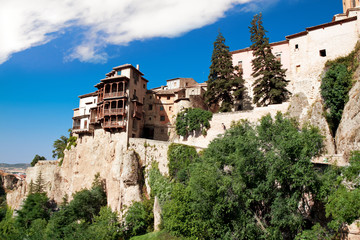 houses hung (casas colgadas) in Cuenca, Castilla-La Mancha, Spai - 79179851