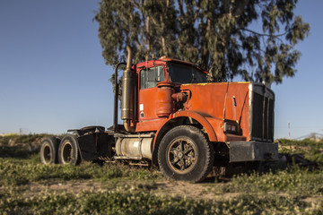 старый грузовик