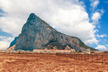The rock of Gibraltar