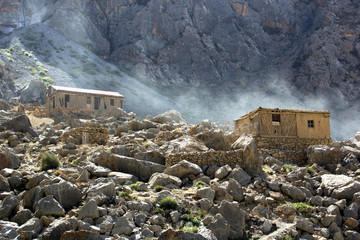 mountain village aul in central Asia, Tajikistan