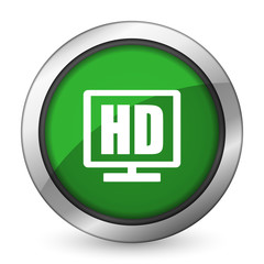 hd display green icon