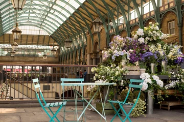 Zelfklevend Fotobehang Covent Garden-markt, Londen © Euqirneto