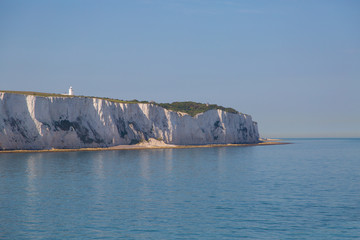 white cliffs