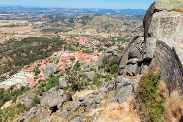 roof old village of Monsanto, Portugal