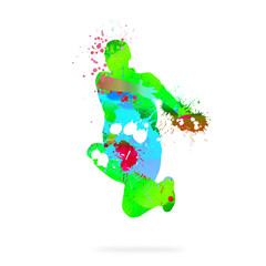 Abstract dancer